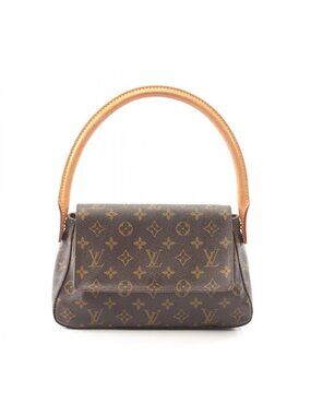 Louis Vuitton Mini Looping Monogram Canvas Leather Handbag